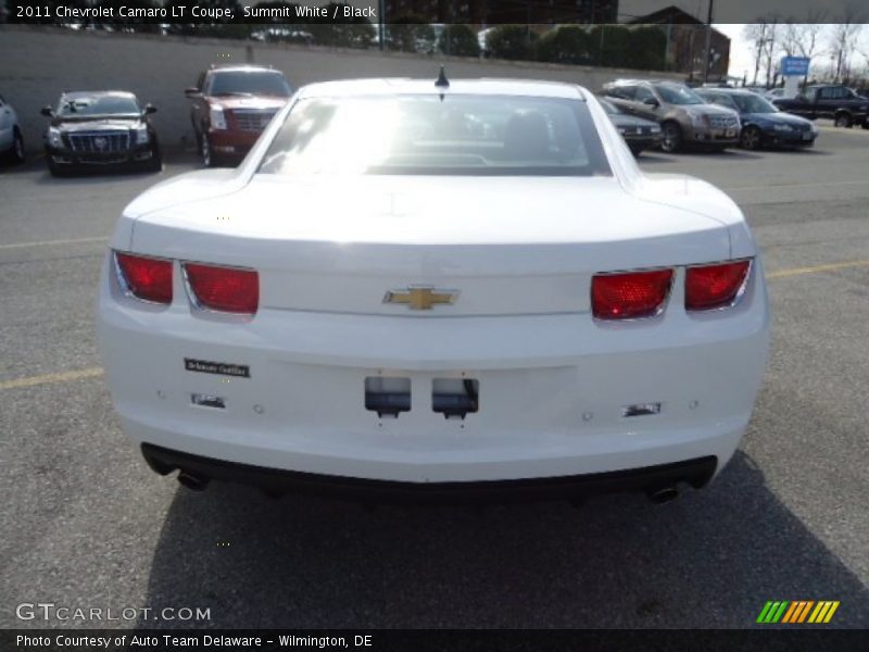 Summit White / Black 2011 Chevrolet Camaro LT Coupe