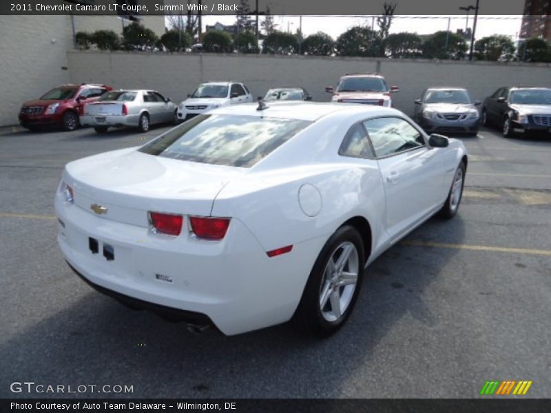 Summit White / Black 2011 Chevrolet Camaro LT Coupe
