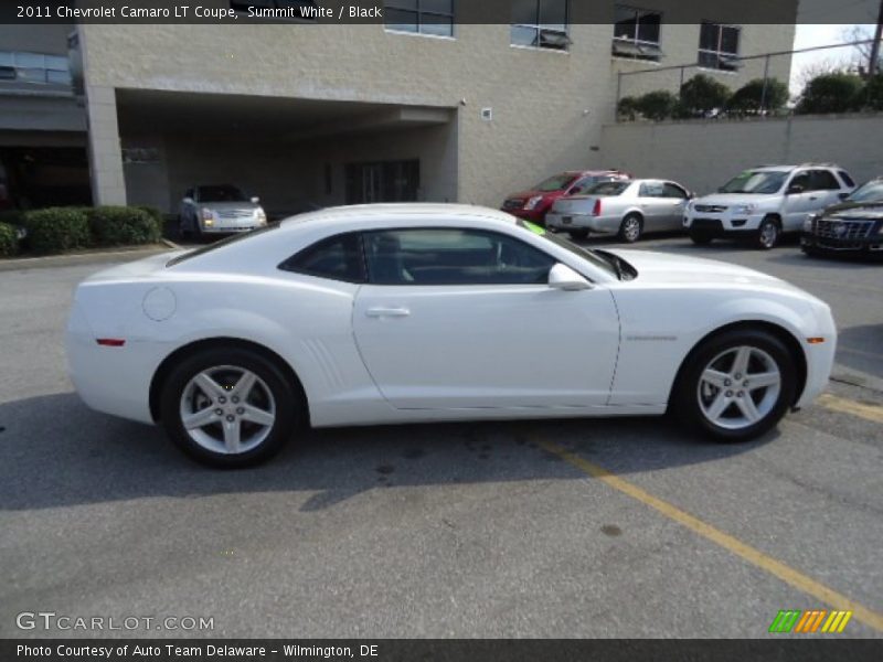 Summit White / Black 2011 Chevrolet Camaro LT Coupe