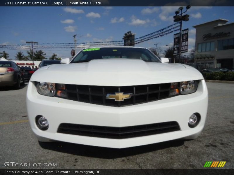 Summit White / Black 2011 Chevrolet Camaro LT Coupe