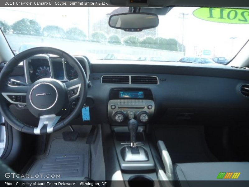 Summit White / Black 2011 Chevrolet Camaro LT Coupe