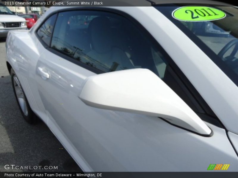 Summit White / Black 2011 Chevrolet Camaro LT Coupe