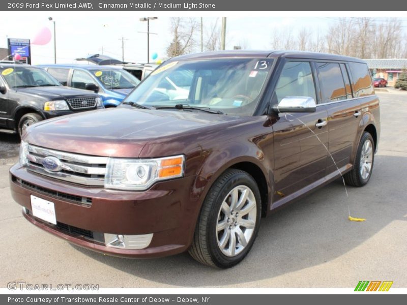 Cinnamon Metallic / Medium Light Stone 2009 Ford Flex Limited AWD