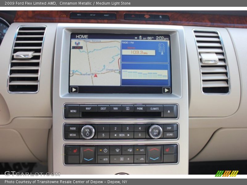 Cinnamon Metallic / Medium Light Stone 2009 Ford Flex Limited AWD