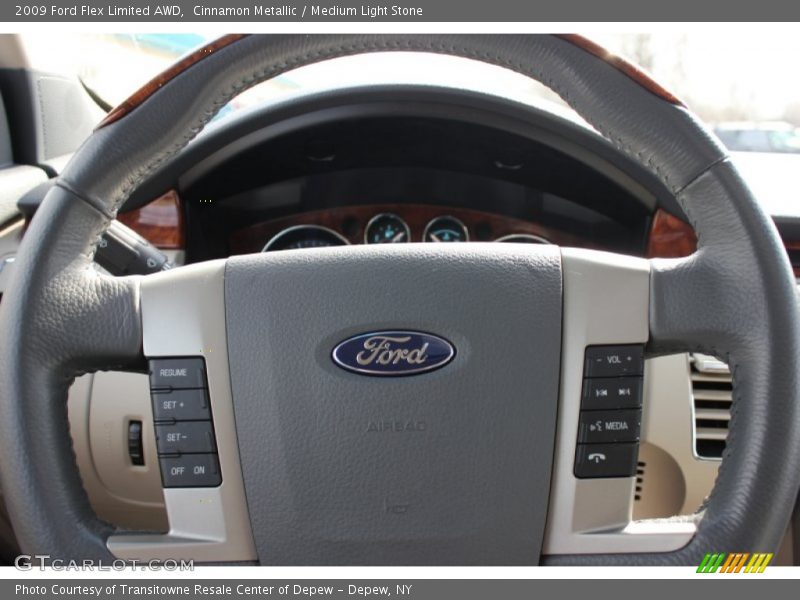 Cinnamon Metallic / Medium Light Stone 2009 Ford Flex Limited AWD