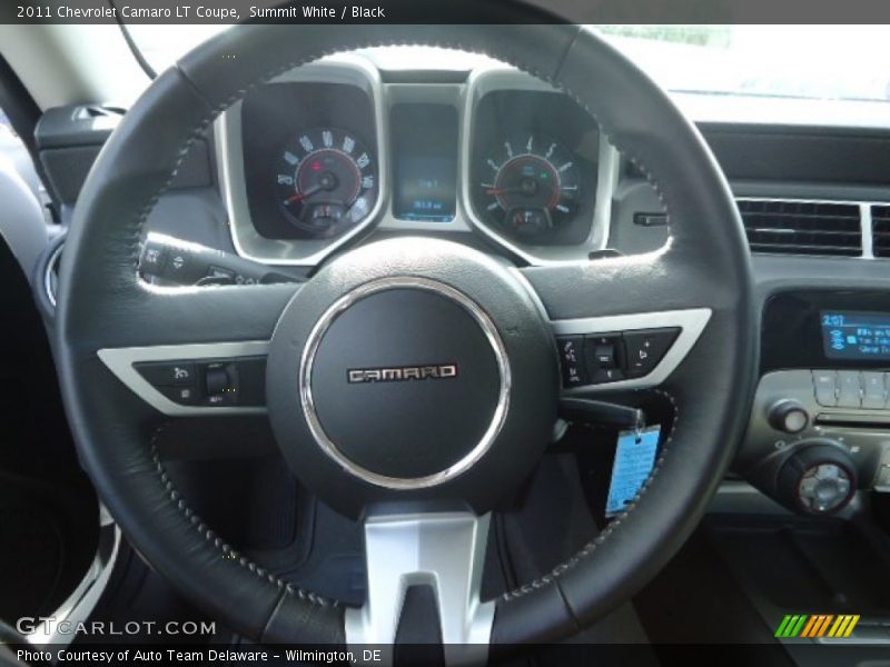 Summit White / Black 2011 Chevrolet Camaro LT Coupe