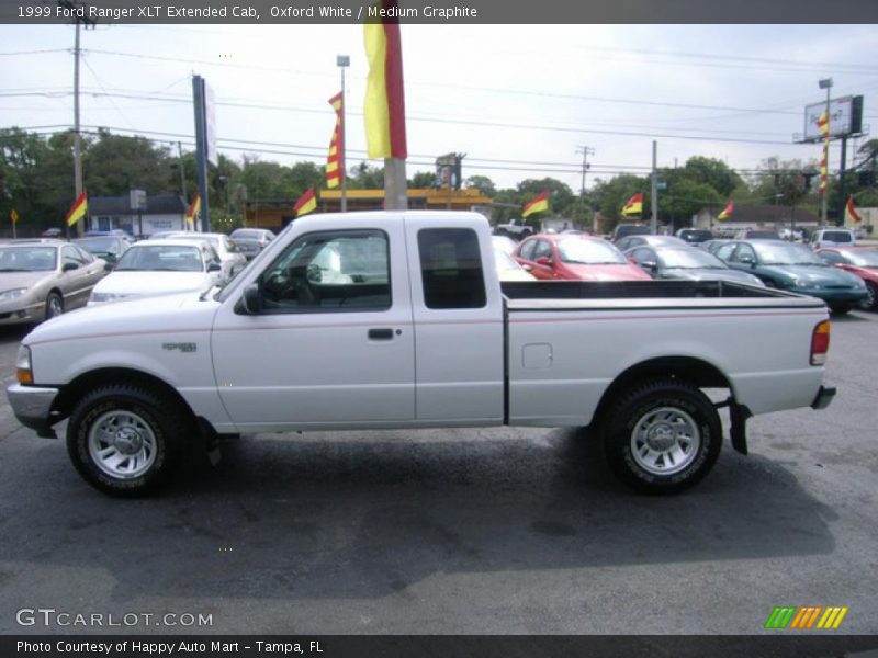 Oxford White / Medium Graphite 1999 Ford Ranger XLT Extended Cab