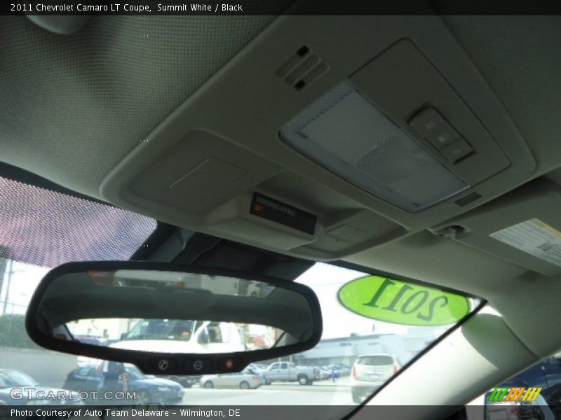 Summit White / Black 2011 Chevrolet Camaro LT Coupe