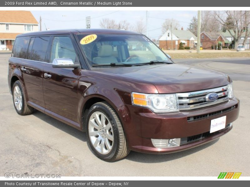 Cinnamon Metallic / Medium Light Stone 2009 Ford Flex Limited AWD