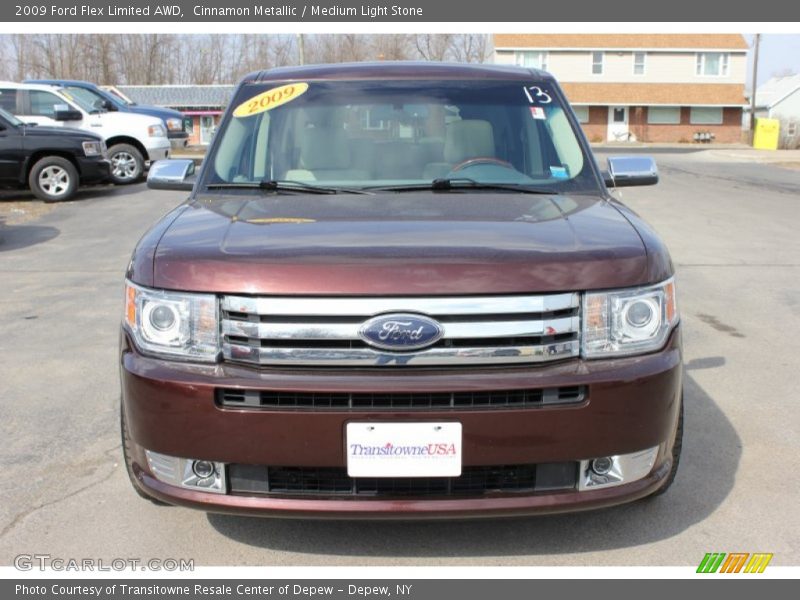 Cinnamon Metallic / Medium Light Stone 2009 Ford Flex Limited AWD