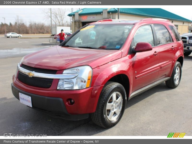 Salsa Red Metallic / Light Cashmere 2006 Chevrolet Equinox LT AWD