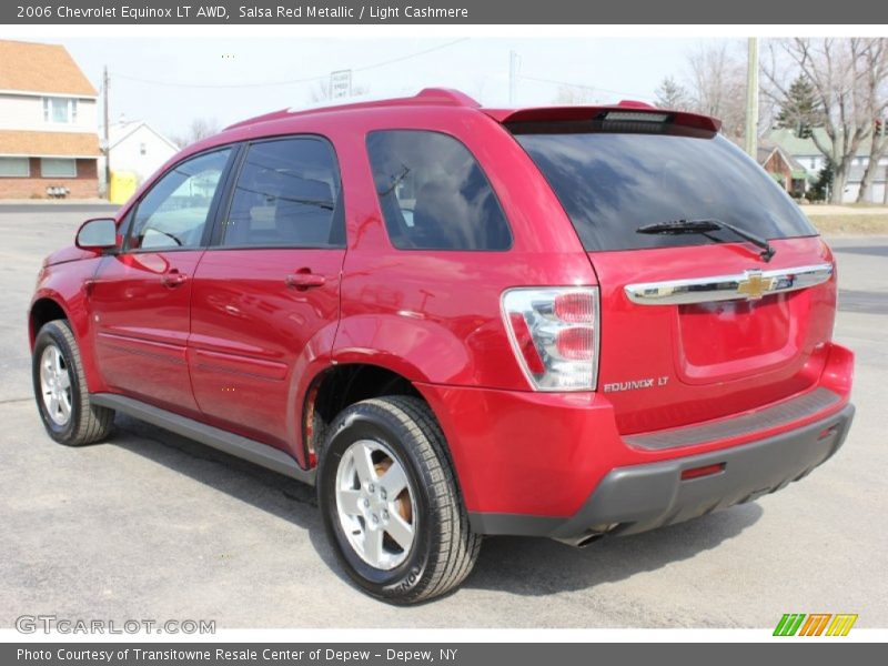 Salsa Red Metallic / Light Cashmere 2006 Chevrolet Equinox LT AWD