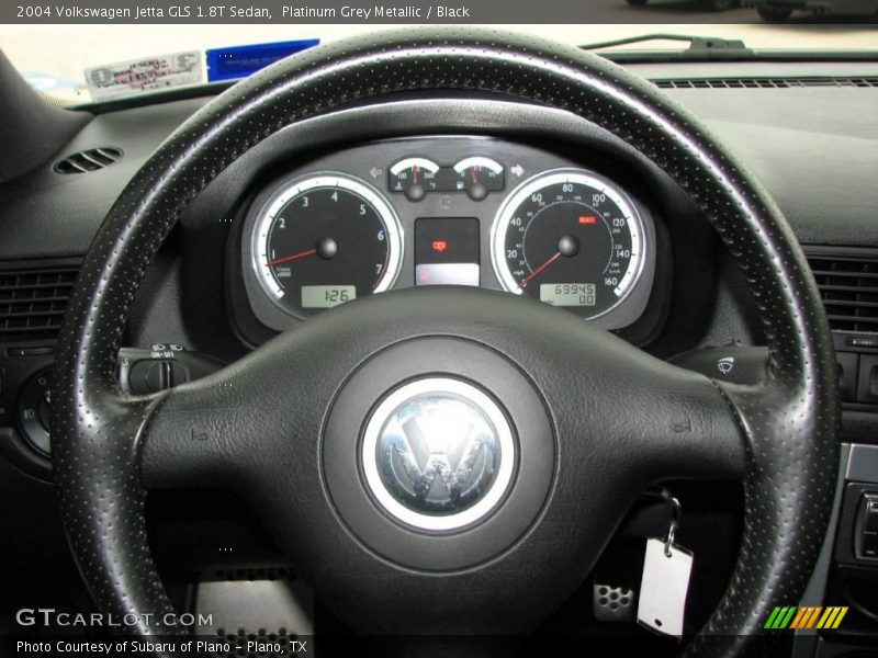 Platinum Grey Metallic / Black 2004 Volkswagen Jetta GLS 1.8T Sedan