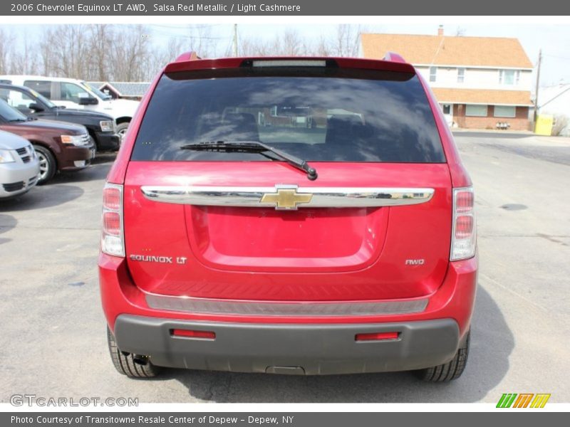 Salsa Red Metallic / Light Cashmere 2006 Chevrolet Equinox LT AWD