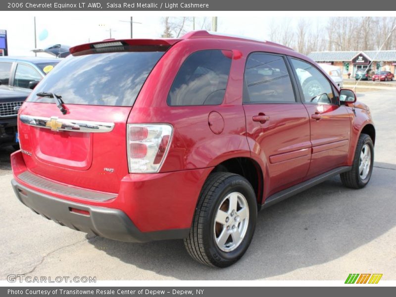 Salsa Red Metallic / Light Cashmere 2006 Chevrolet Equinox LT AWD