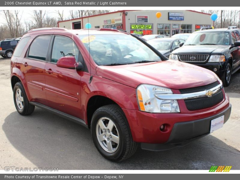 Salsa Red Metallic / Light Cashmere 2006 Chevrolet Equinox LT AWD