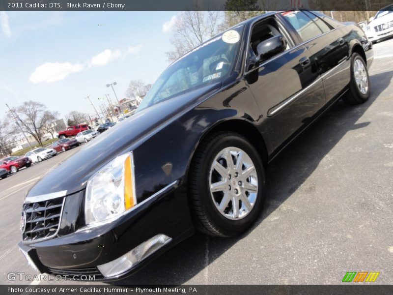 Black Raven / Ebony 2011 Cadillac DTS