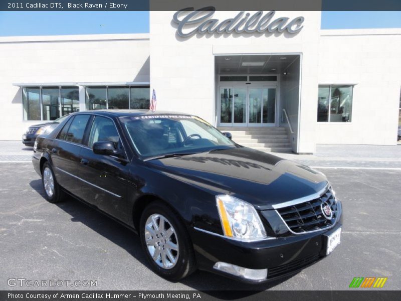 Black Raven / Ebony 2011 Cadillac DTS