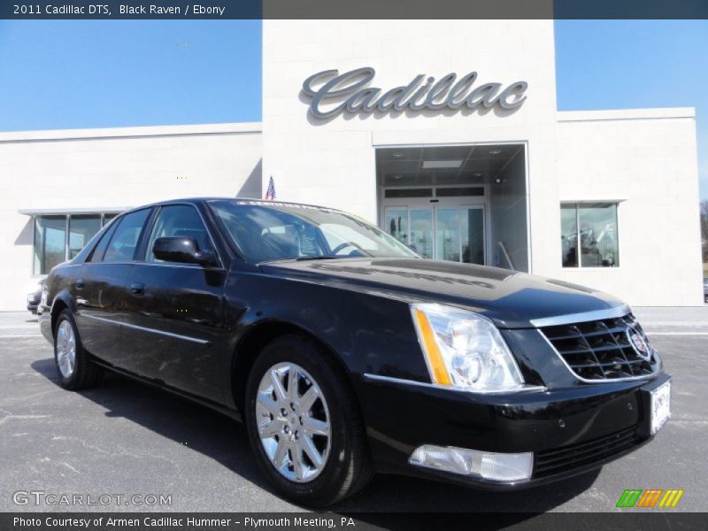 Black Raven / Ebony 2011 Cadillac DTS