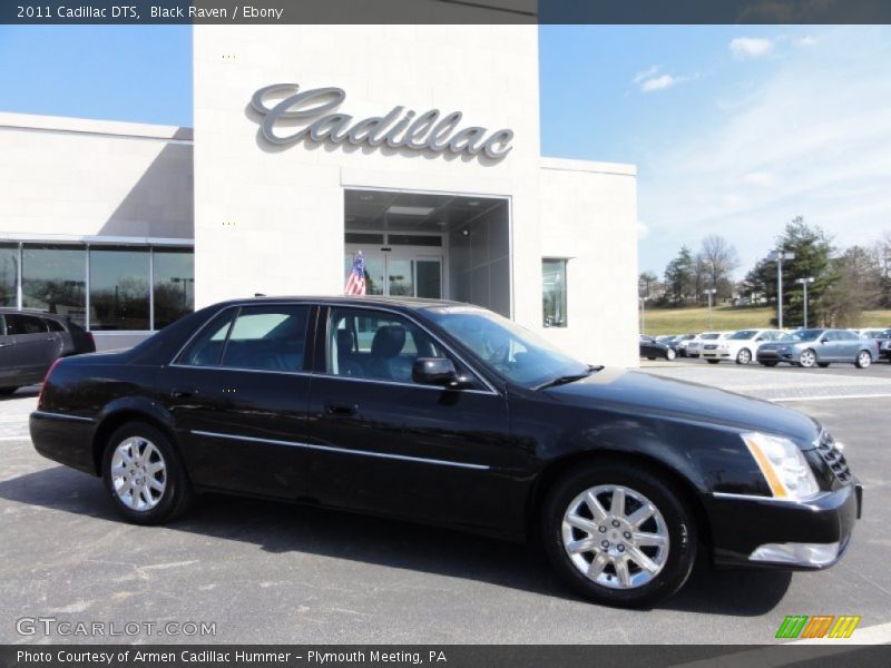Black Raven / Ebony 2011 Cadillac DTS