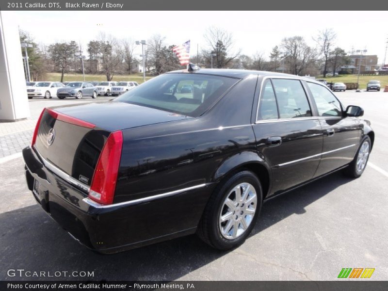 Black Raven / Ebony 2011 Cadillac DTS