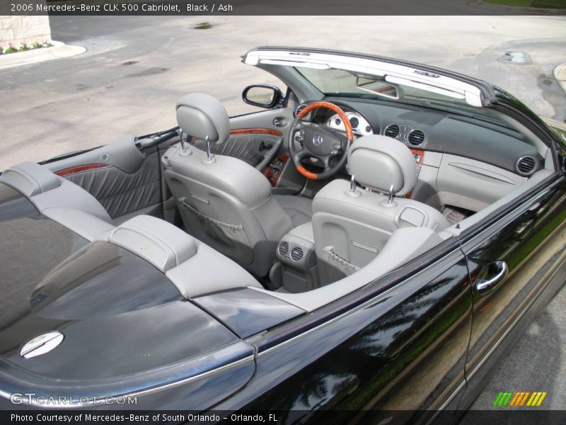 Black / Ash 2006 Mercedes-Benz CLK 500 Cabriolet