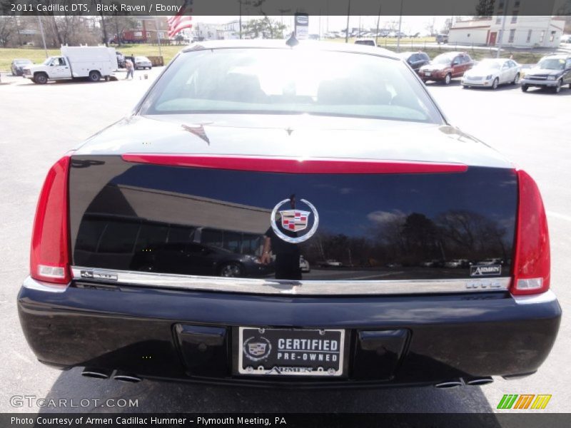 Black Raven / Ebony 2011 Cadillac DTS