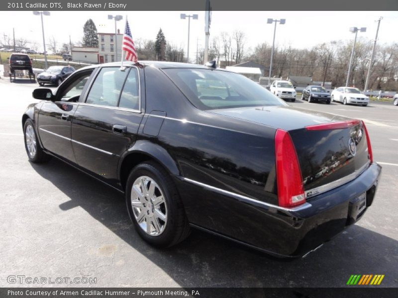 Black Raven / Ebony 2011 Cadillac DTS