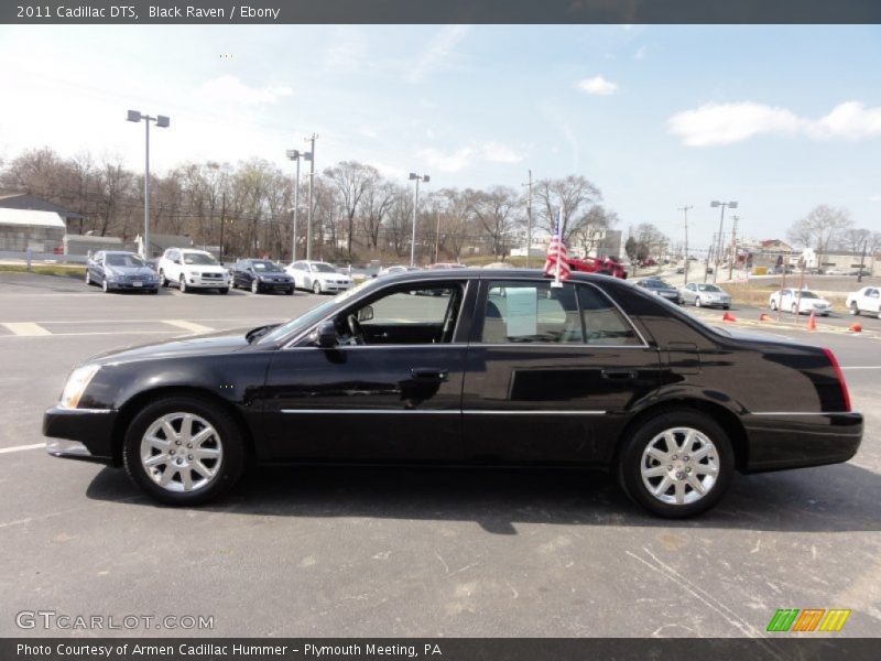 Black Raven / Ebony 2011 Cadillac DTS