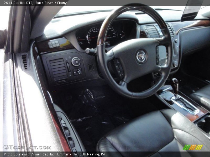 Black Raven / Ebony 2011 Cadillac DTS
