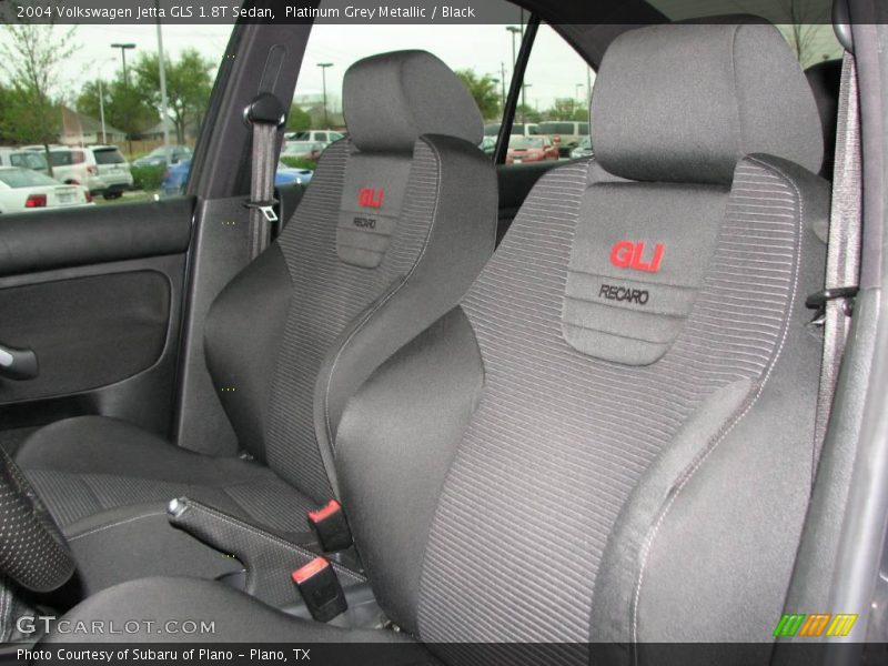 Platinum Grey Metallic / Black 2004 Volkswagen Jetta GLS 1.8T Sedan