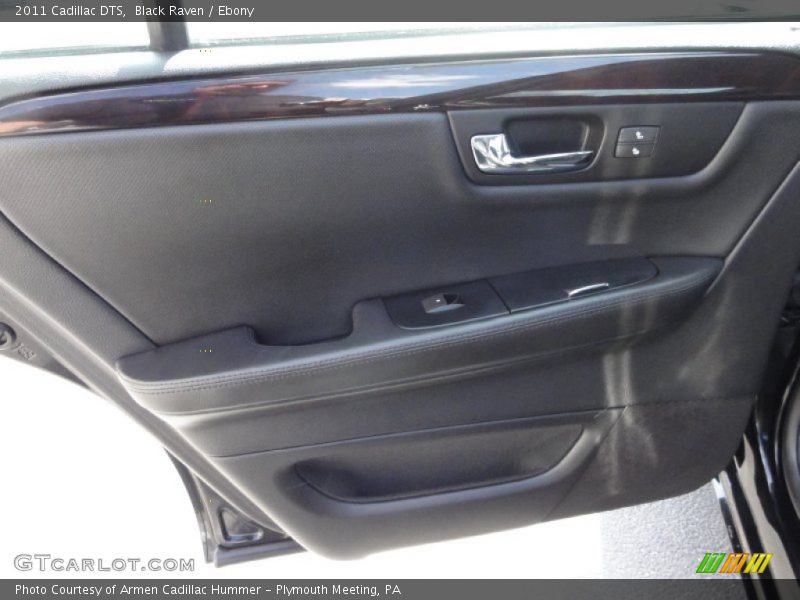 Black Raven / Ebony 2011 Cadillac DTS