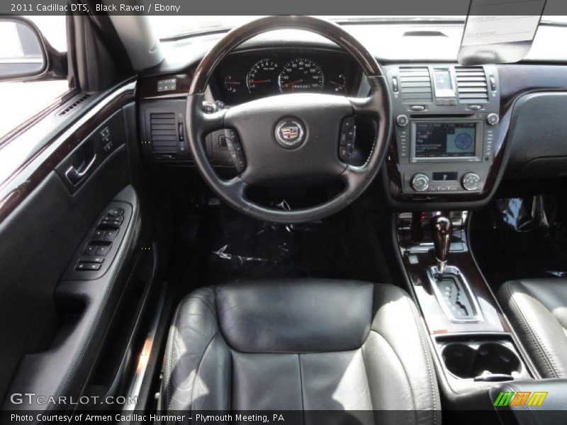 Black Raven / Ebony 2011 Cadillac DTS