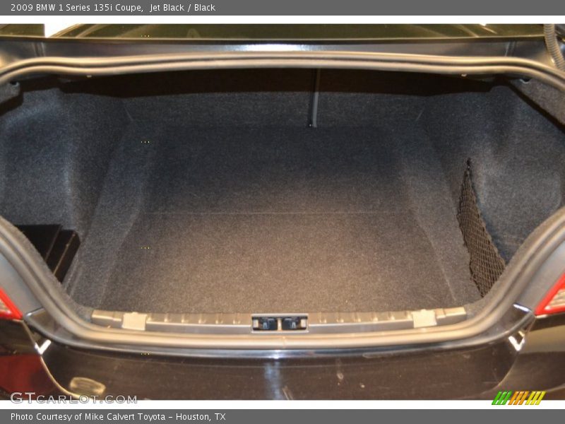 Jet Black / Black 2009 BMW 1 Series 135i Coupe