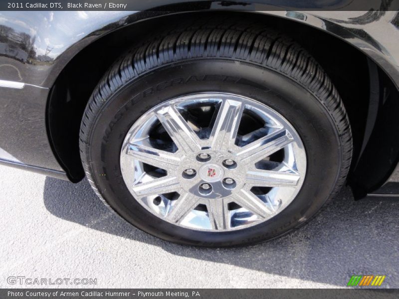 Black Raven / Ebony 2011 Cadillac DTS
