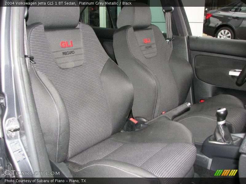 Platinum Grey Metallic / Black 2004 Volkswagen Jetta GLS 1.8T Sedan