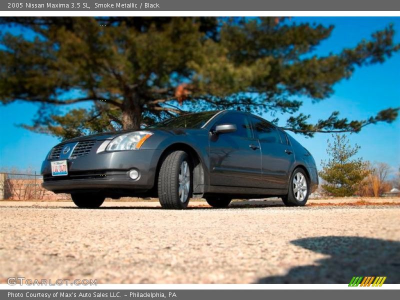 Smoke Metallic / Black 2005 Nissan Maxima 3.5 SL