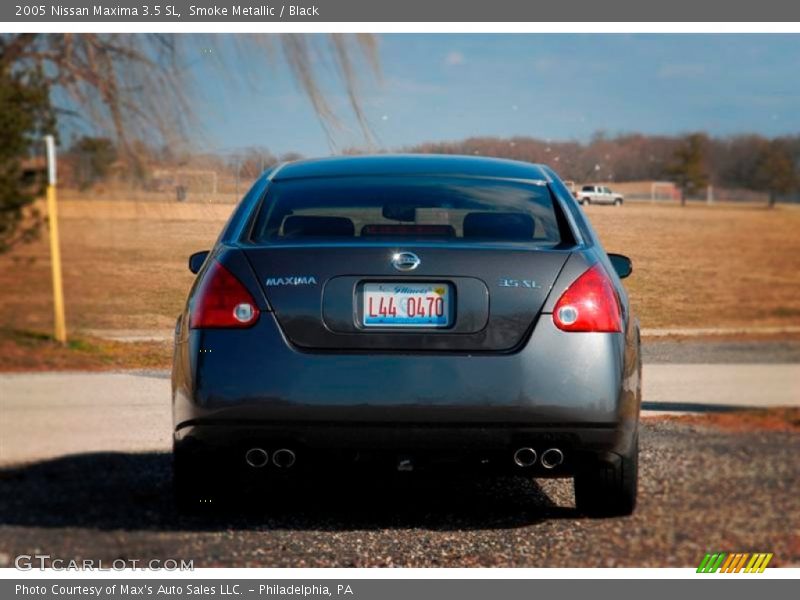 Smoke Metallic / Black 2005 Nissan Maxima 3.5 SL