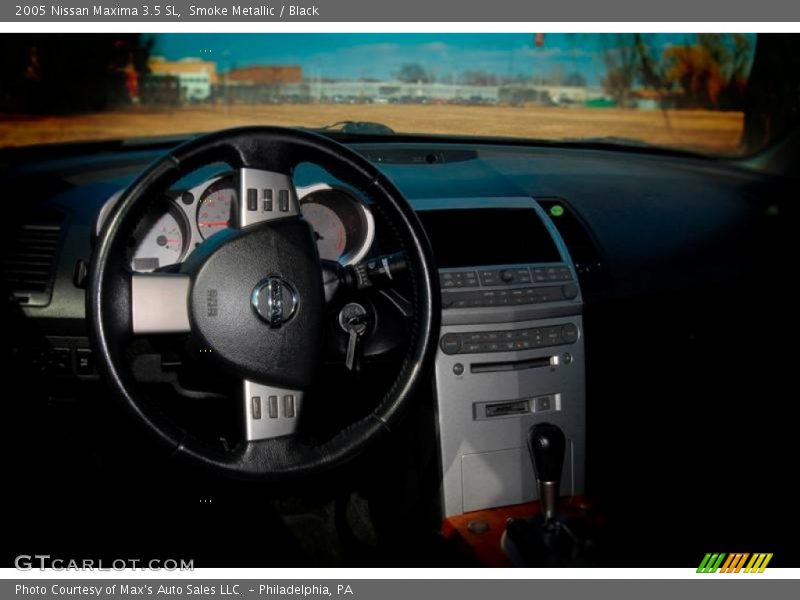 Smoke Metallic / Black 2005 Nissan Maxima 3.5 SL