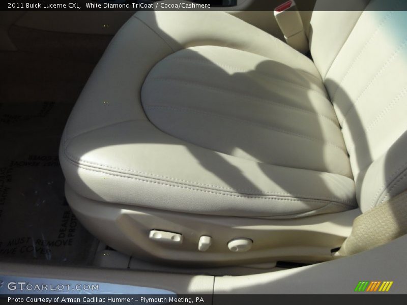 White Diamond TriCoat / Cocoa/Cashmere 2011 Buick Lucerne CXL