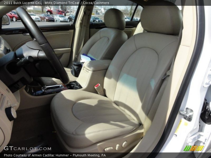 White Diamond TriCoat / Cocoa/Cashmere 2011 Buick Lucerne CXL