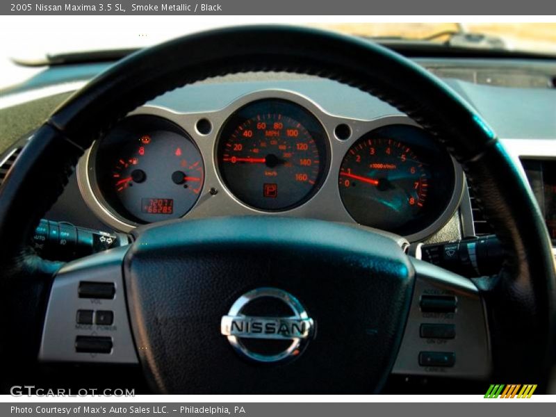 Smoke Metallic / Black 2005 Nissan Maxima 3.5 SL