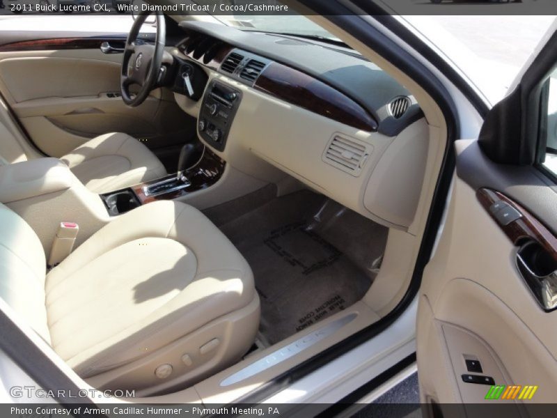 White Diamond TriCoat / Cocoa/Cashmere 2011 Buick Lucerne CXL