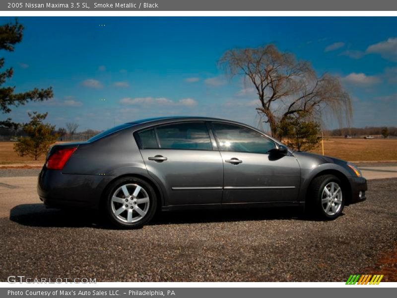 Smoke Metallic / Black 2005 Nissan Maxima 3.5 SL