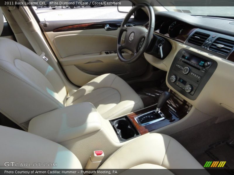 White Diamond TriCoat / Cocoa/Cashmere 2011 Buick Lucerne CXL