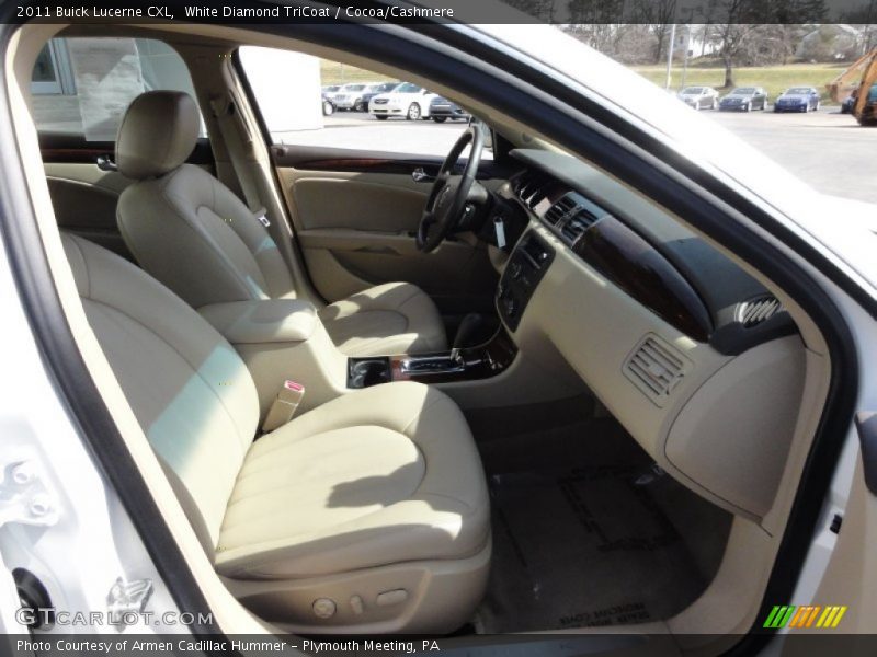White Diamond TriCoat / Cocoa/Cashmere 2011 Buick Lucerne CXL