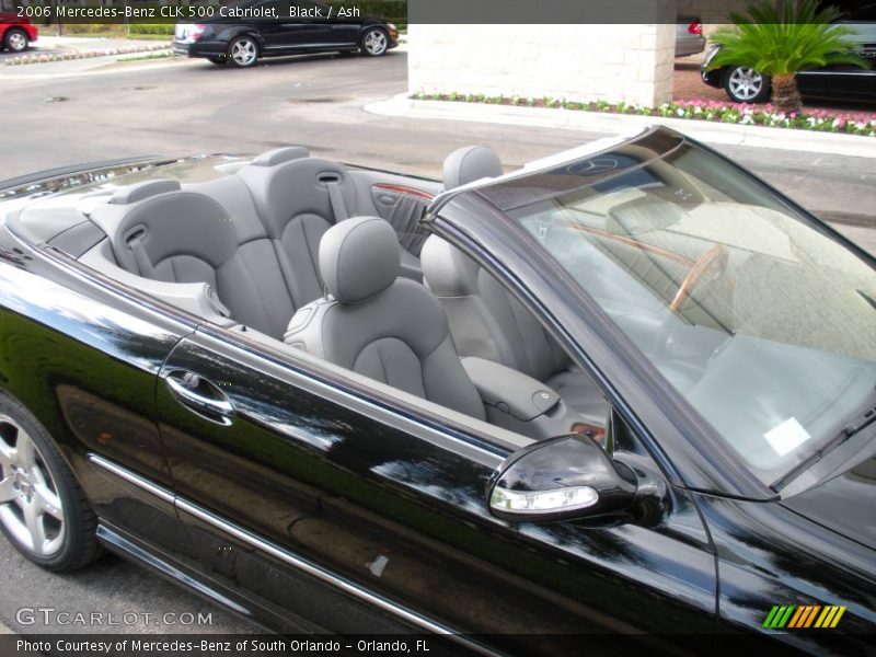 Black / Ash 2006 Mercedes-Benz CLK 500 Cabriolet