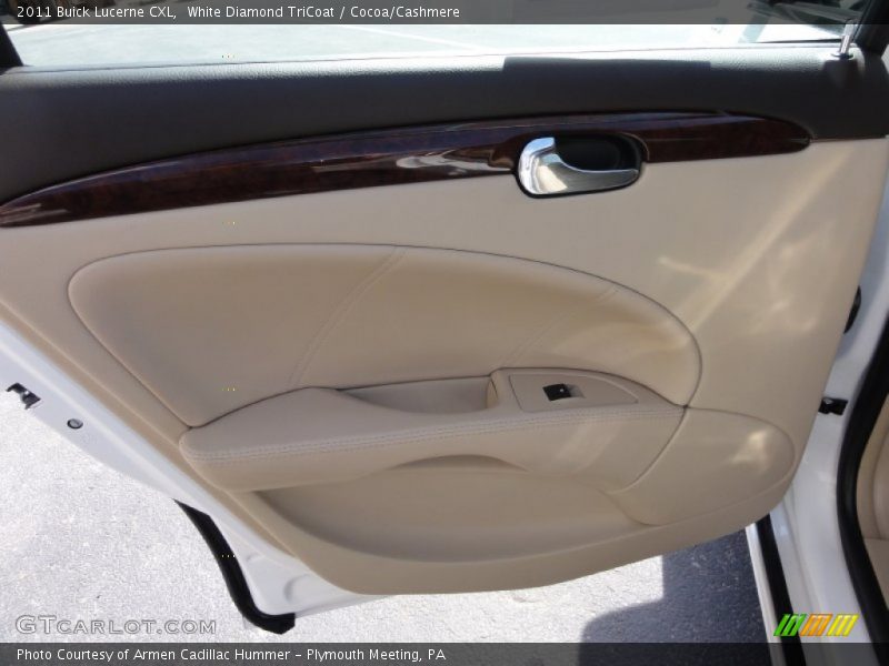 White Diamond TriCoat / Cocoa/Cashmere 2011 Buick Lucerne CXL