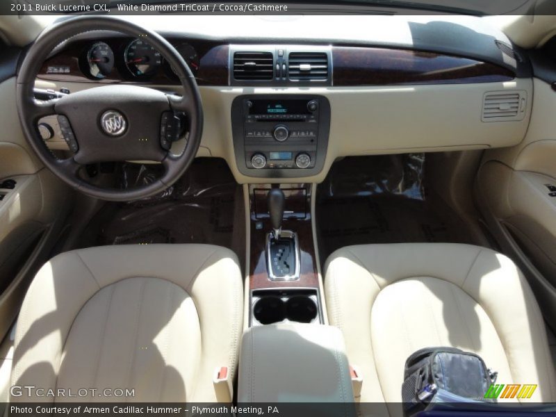 White Diamond TriCoat / Cocoa/Cashmere 2011 Buick Lucerne CXL