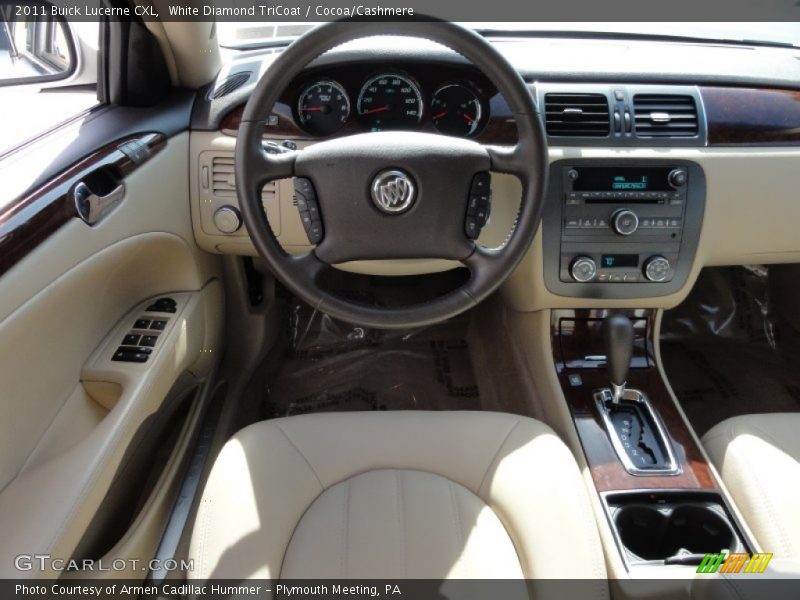 White Diamond TriCoat / Cocoa/Cashmere 2011 Buick Lucerne CXL